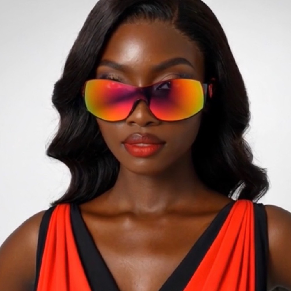 Women Sports Sunglasses for‎ Running Baseball Driving Cycling UV400 Protection